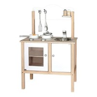 White Noble Kitchen with Accessories 
