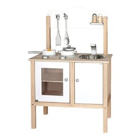 White Noble Kitchen with Accessories  