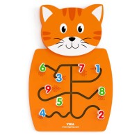 Wall Toy Kitten - Matching Numbers