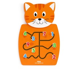 Wall Toy Kitten - Matching Numbers