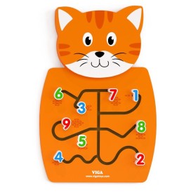 Wall Toy Kitten - Matching Numbers 