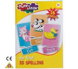 Play & Learn kids My First 3D Spelling