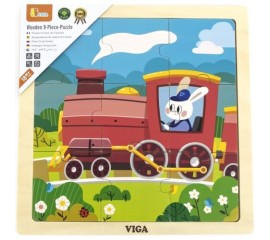 9 Piece Puzzle - Train