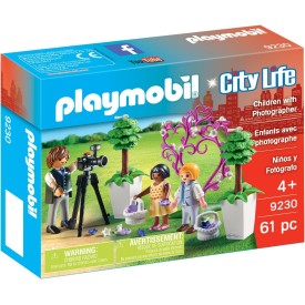 Playmobil - City Life Flower Children and Photographer