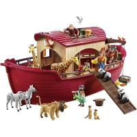 Playmobil 9373 Wild Life Floating Noah's Ark with Functioning Crane