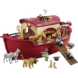 Playmobil 9373 Wild Life Floating Noah's Ark with Functioning Crane 
