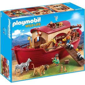 Playmobil 9373 Wild Life Floating Noah's Ark with Functioning Crane
