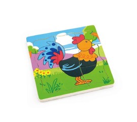Grow-Up Puzzle - Rooster