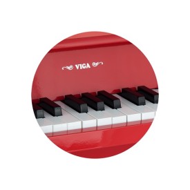 18 Key Piano - Red