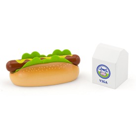 Hot Dog with Milk Play Set 