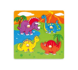 Flat Puzzle - Dinosaur