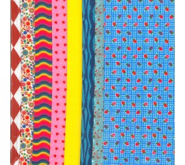 Strawberry Blue - Making Couture Fabric Set