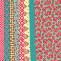Red Roses - Making Couture Fabric Set