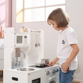 Little Chef's Kitchen with Light and Sound - Classic White