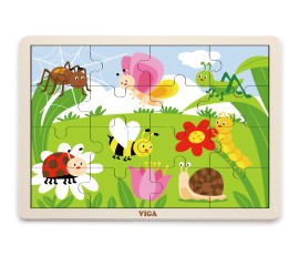 16pcs Puzzle - Insects