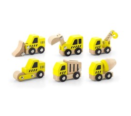 6 Piece Construction Vehicles 