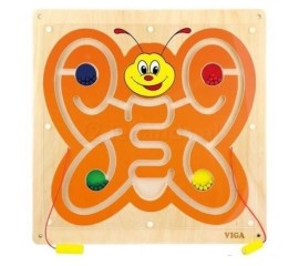 Wall Toy - Magnetic Bead Trace