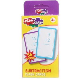 Play and Learn Subtraction Flash Cards