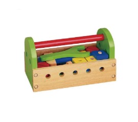24 Piece Wooden Tool Kit 